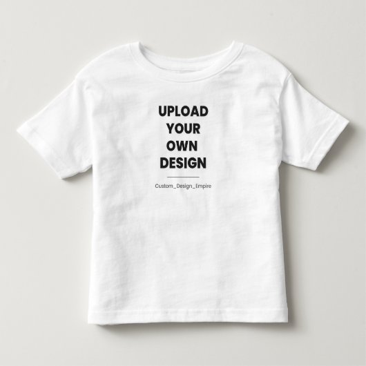 T-shirt Pour Les Tous Petits Upload Your Own Design Here | Custom Template (Devant)