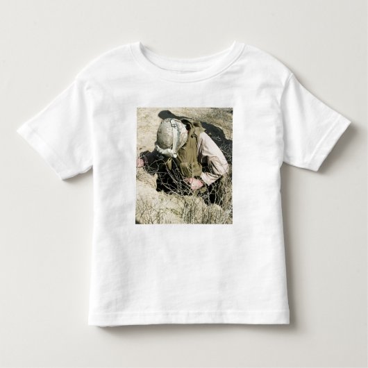 T-shirt Pour Les Tous Petits US Marine saute dans un trou (Devant)