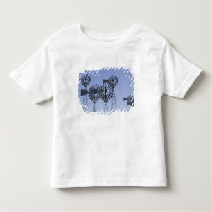 T-shirt Pour Les Tous Petits USA, TEXAS, Lubbock: Centre éolien américain