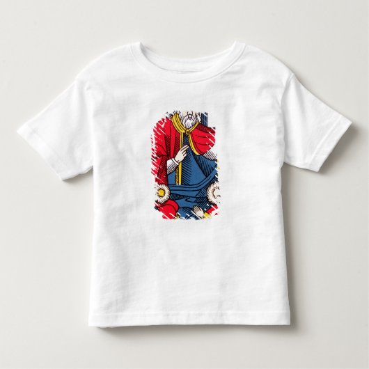 T-shirt Pour Les Tous Petits V Le Pape, carte Tarot (Devant)