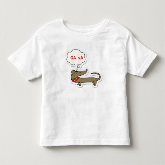 T-SHIRT POUR LES TOUS PETITS VA (Devant)
