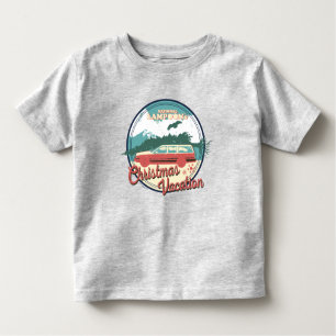 T-shirt Pour Les Tous Petits Vacances de Noël Merry Clarkmas