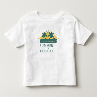 T-shirt Pour Les Tous Petits Vacances d'été Paysage