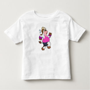 T-shirt Pour Les Tous Petits Vache à la course