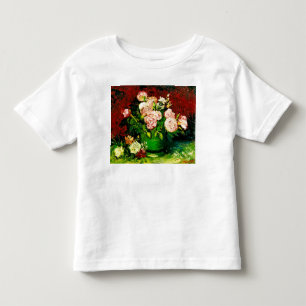 T-shirt Pour Les Tous Petits Van Gogh Peonies et Roses