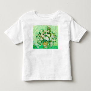 T-shirt Pour Les Tous Petits Van Gogh White Roses