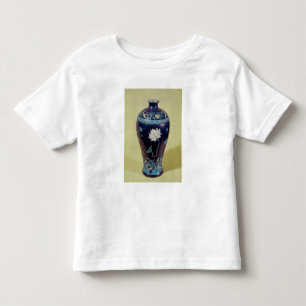 T-shirt Pour Les Tous Petits Vase à Ming avec la décoration de trois couleurs