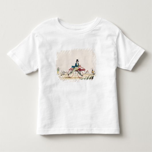 T-shirt Pour Les Tous Petits Vélos sur rail (Devant)