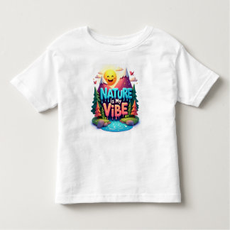 T-shirt Pour Les Tous Petits Vibes de nature