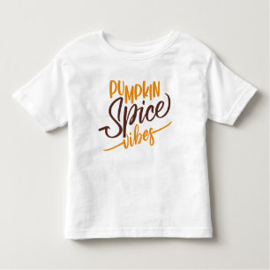 T-shirt Pour Les Tous Petits Vibes d'épices citrouilles