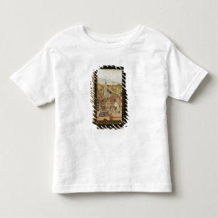 T-shirt Pour Les Tous Petits Vierge et enfant avant un Firescreen, c.1440 2