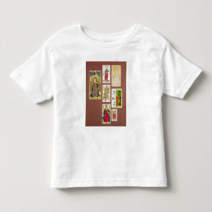 T-shirt Pour Les Tous Petits VIII justice, sept cartes de tarot