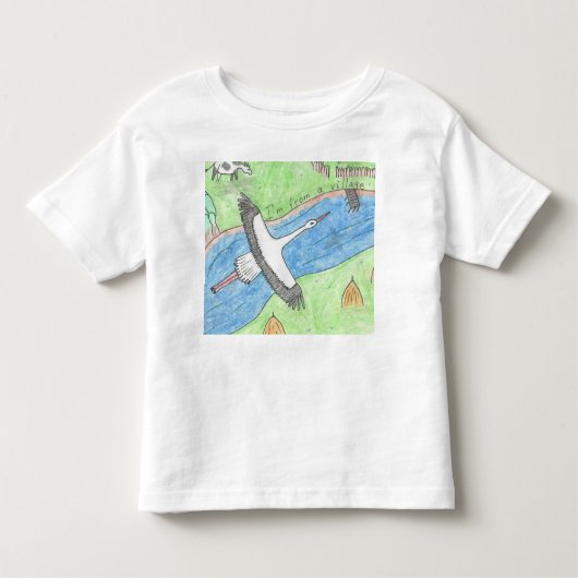 T-shirt Pour Les Tous Petits Village Vibes (Devant)