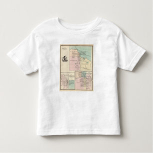T-shirt Pour Les Tous Petits Ville de Waupaca, village de Winneconne
