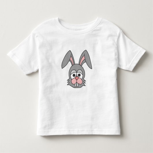 T-shirt Pour Les Tous Petits Visage de lapin (Devant)