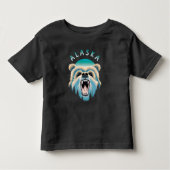 T-shirt Pour Les Tous Petits Visage de l'ours grizzli - Alaska Wildlife (Devant)