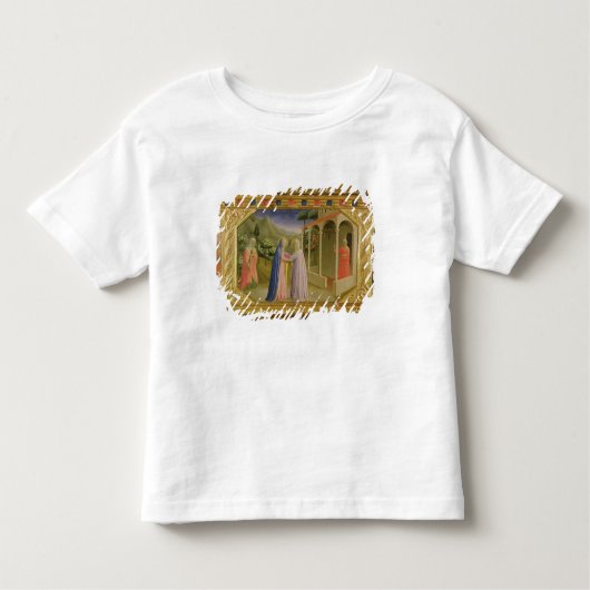 T-shirt Pour Les Tous Petits Visite, d'annonce de predella (Devant)