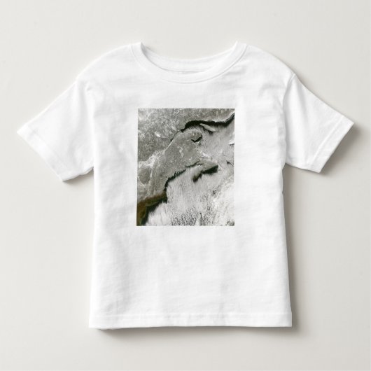 T-shirt Pour Les Tous Petits Voies de neige et de nuages (Devant)