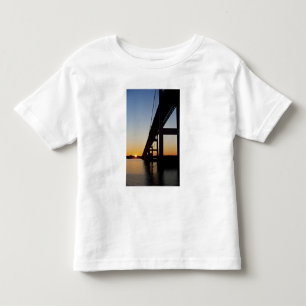 T-shirt Pour Les Tous Petits Voile et départ de Newport Rhode Island