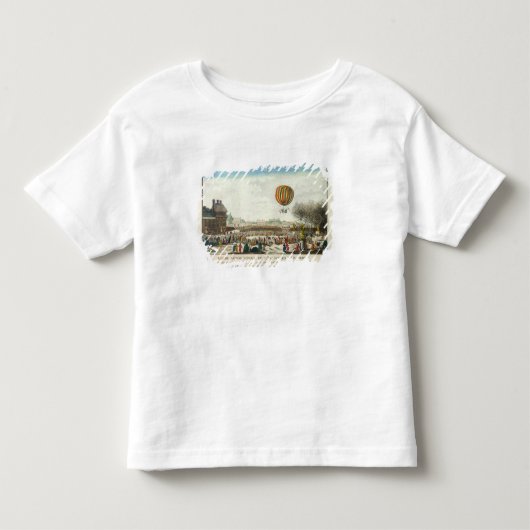 T-shirt Pour Les Tous Petits Vol de Jacques Charles et de Nicholas Robert (Devant)