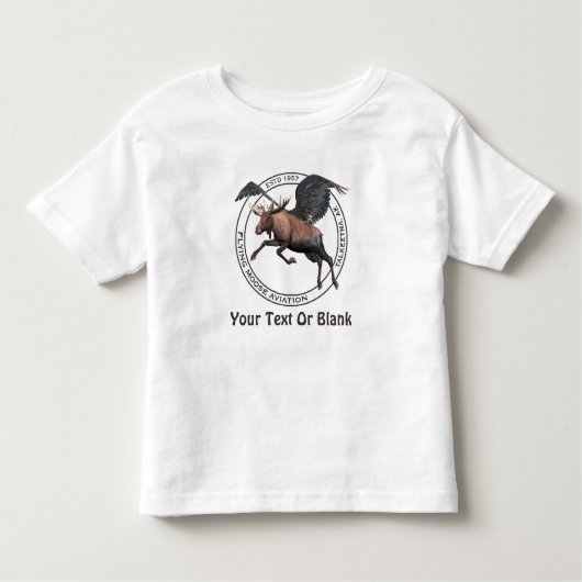T-shirt Pour Les Tous Petits Vol de Moose Aviation (Devant)