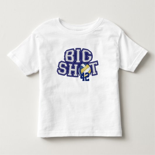 T-shirt Pour Les Tous Petits Volley-ball Big Shot (Devant)