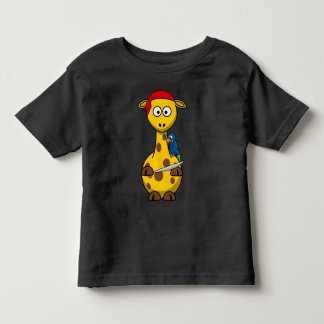 T-shirt Pour Les Tous Petits Votre Chemise Enfant Pirate Giraffe Personnalisée