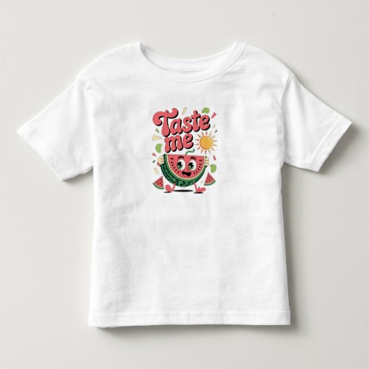 T-SHIRT POUR LES TOUS PETITS VOUS ALLONS Y GOÛTER ! (Devant)
