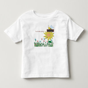 T-shirt Pour Les Tous Petits Vous Êtes Ma Petite-Fille Sunshine