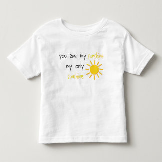 T-shirt Pour Les Tous Petits Vous êtes mon soleil