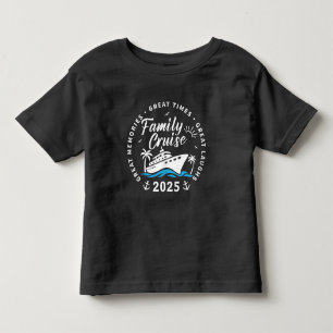 T-shirt Pour Les Tous Petits Voyage de croisière sur mesure en famille