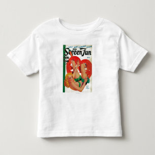 T-shirt Pour Les Tous Petits Vraie couverture de magazine d'amusement d'écran