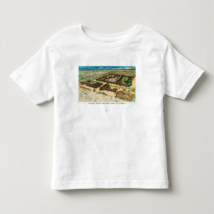 T-shirt Pour Les Tous Petits Vue aérienne de l'auberge du studio de Rickey