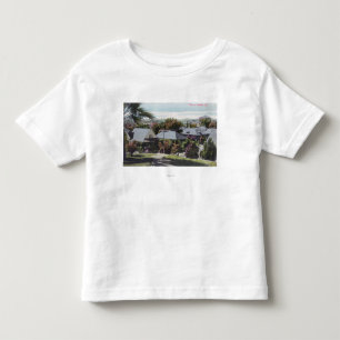 T-shirt Pour Les Tous Petits Vue aérienne de résidence SectionOroville, CA