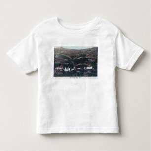 T-shirt Pour Les Tous Petits Vue aérienne de soude SpringsNapa, CA