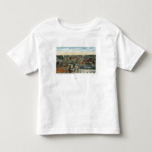 T-shirt Pour Les Tous Petits Vue aérienne du nord de rue principale