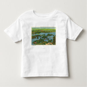 T-shirt Pour Les Tous Petits Vue aérienne du pont international