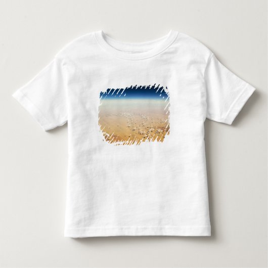 T-shirt Pour Les Tous Petits Vue aérienne d'un désert (Devant)