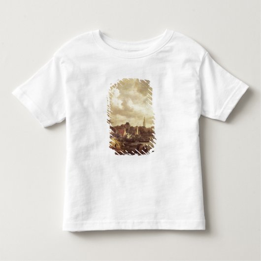 T-shirt Pour Les Tous Petits Vue d'Amsterdam (Devant)
