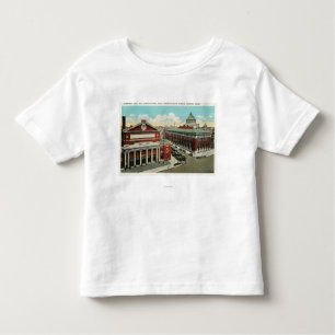 T-shirt Pour Les Tous Petits Vue d'avenue de mA de symphonie, horticole