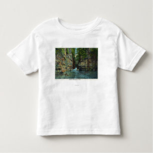 T-shirt Pour Les Tous Petits Vue de bateau venant par la canalisation