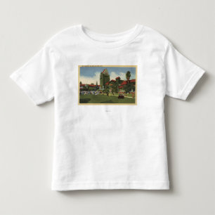 T-shirt Pour Les Tous Petits Vue de campus d'université d'état de San Jose
