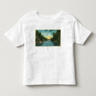 T-shirt Pour Les Tous Petits Vue de crevasse internationale