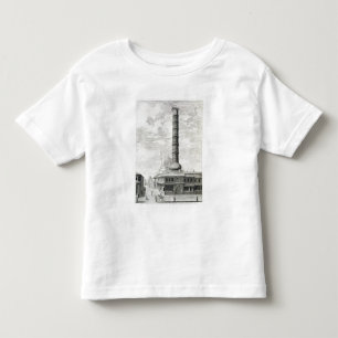 T-shirt Pour Les Tous Petits Vue de la colonne de Constantine et du Principa
