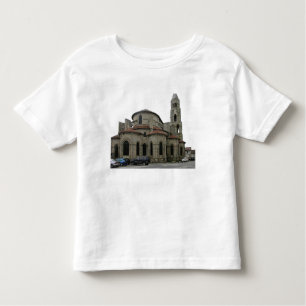 T-shirt Pour Les Tous Petits Vue de la flèche de l'église (photo)