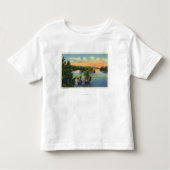 T-shirt Pour Les Tous Petits Vue de la Manche perdue (Devant)