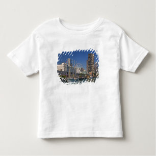 T-shirt Pour Les Tous Petits Vue de la Marine Pier 2 de Chicago