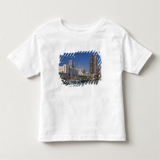 T-shirt Pour Les Tous Petits Vue de la Marine Pier 2 de Chicago (Devant)