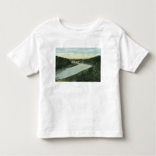 T-shirt Pour Les Tous Petits Vue de la rivière de Genesee