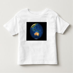 T-shirt Pour Les Tous Petits Vue de la Terre entière montrant Indonésie, Océan